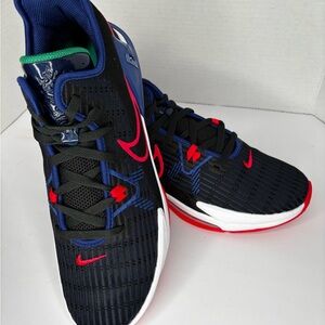 LEBRON WITNESS VI Nike Black/ SIREN RED Sneakers